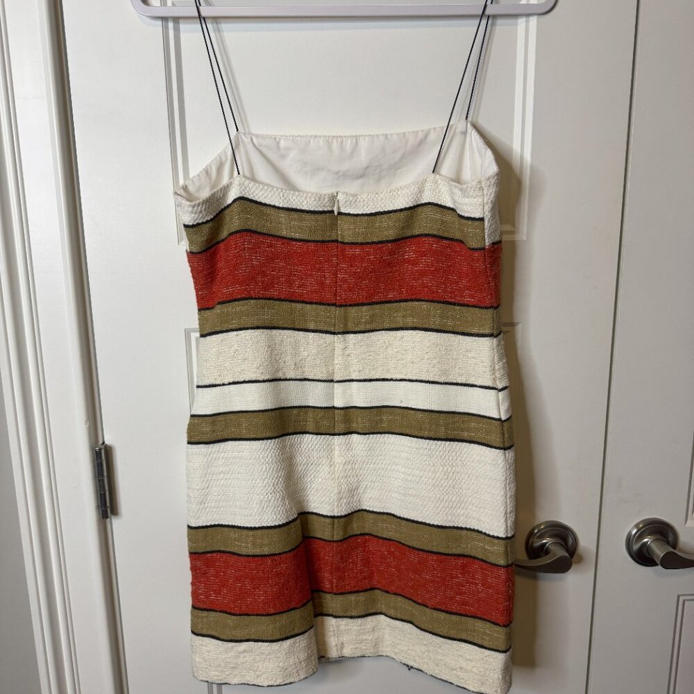 Bec & Bridge Goldie Mini Dress Multi Stripe, Size 8, EUC - Picture 3 of 5
